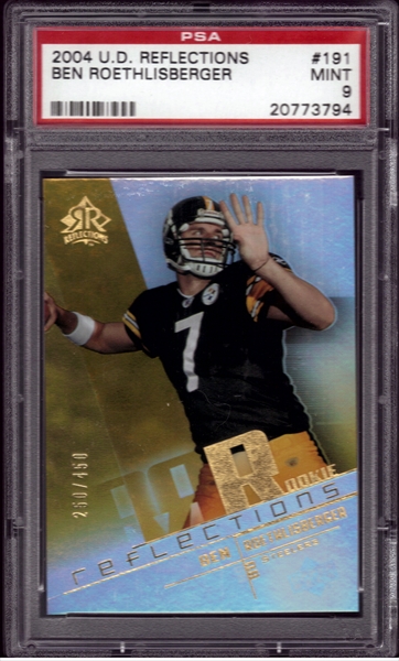 Ben Roethlisberger 2004 Upper Deck #204 RC (BGS 9.5)